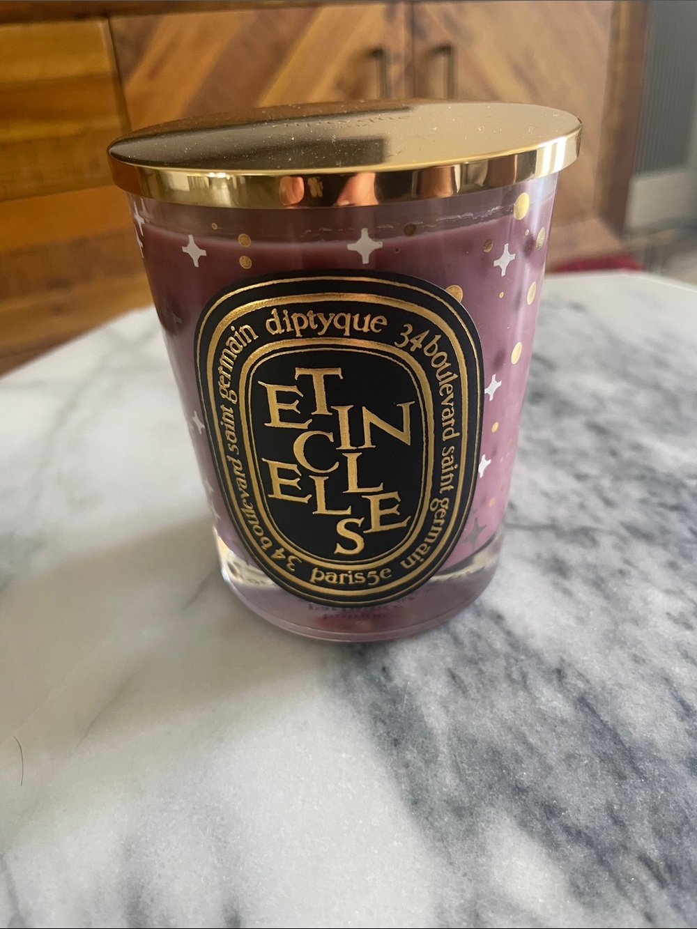 DIPTYQUE Etincelles Decorative Candle - rare holiday limited edition